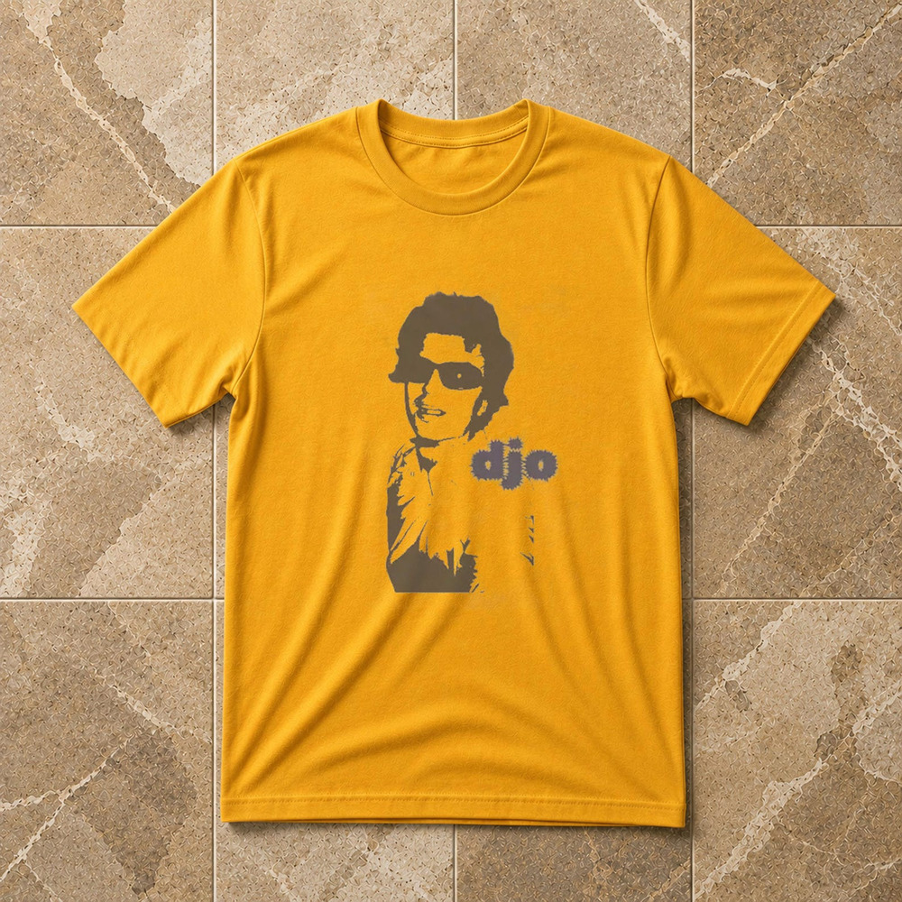 Djo Retro Portrait Tee Gold